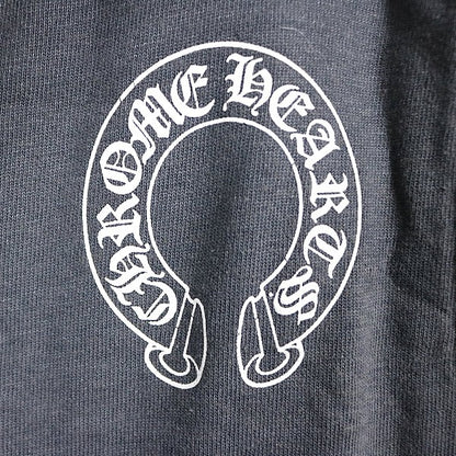 CHROME HEARTS Horseshoe Old English Sweatpants Gray Size M