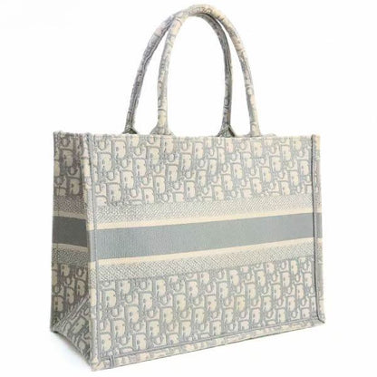 Christian Dior Trotter Medium Bag Gray Size ONE SIZE