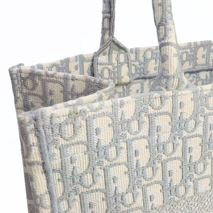 Christian Dior Trotter Medium Bag Gray Size ONE SIZE