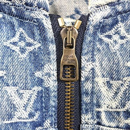 Louis Vuitton NIGO Monogram Patchwork Jacket Blue Size 46