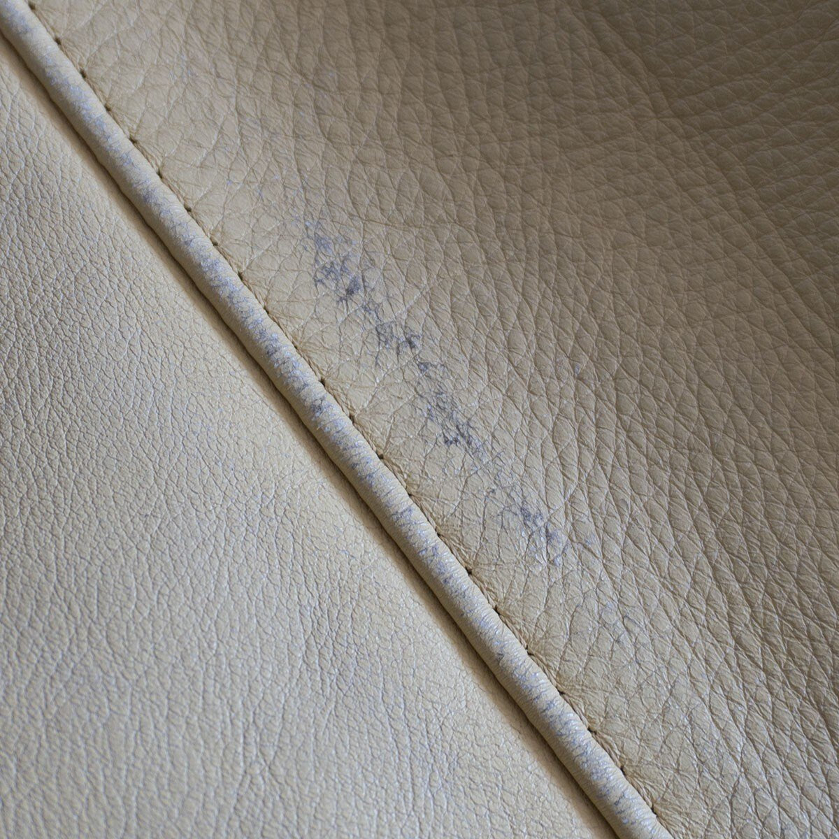 VAN JAC Leather-sleeved varsity jacket Size M