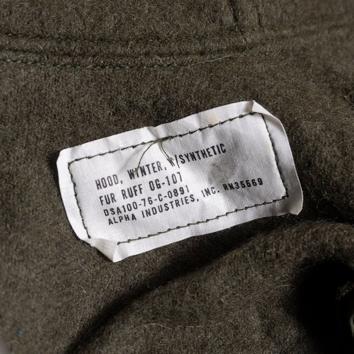 US ARMY 80S M-65 Mod Coat Size L