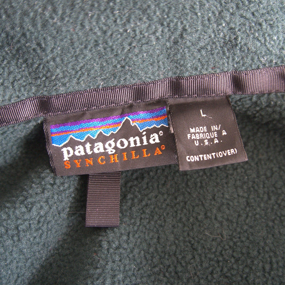 PATAGONIA 90s USA Made Synchilla Fleece Jacket Size L
