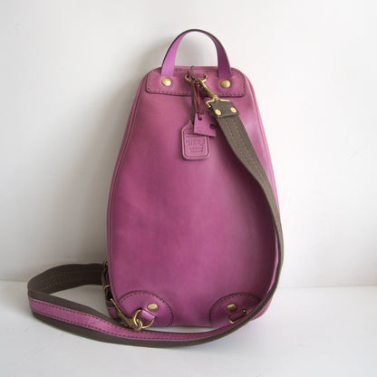 HERZ Triple zip body bag Purple