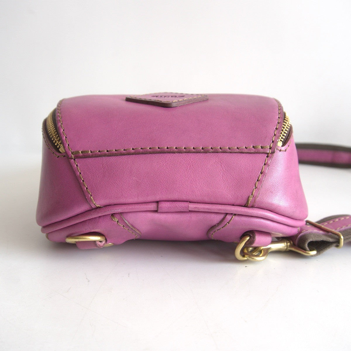 HERZ Triple zip body bag Purple