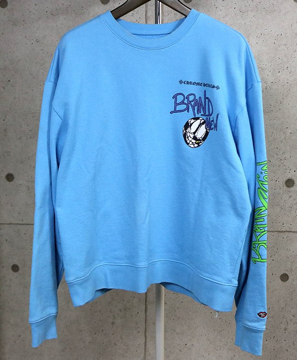 CHROME HEARTS PPO Matty Boy Brain New Print Crewneck Size L