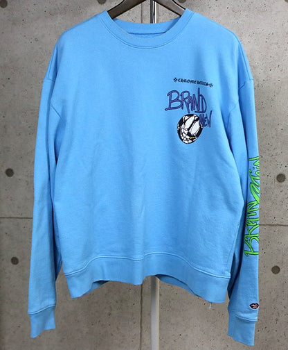 CHROME HEARTS PPO Matty Boy Brain New Print Crewneck Size L