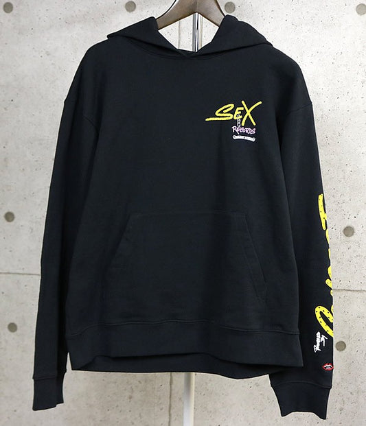 CHROME HEARTS PPO Matty Boy Sex Records Print Hoodie Size L