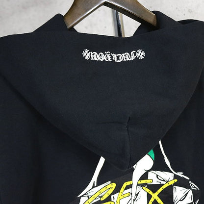 CHROME HEARTS PPO Matty Boy Sex Records Print Hoodie Size L
