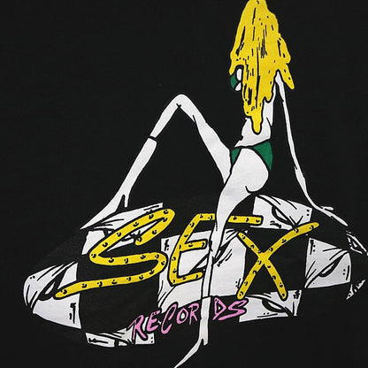 CHROME HEARTS PPO Matty Boy Sex Records Print Hoodie Size L