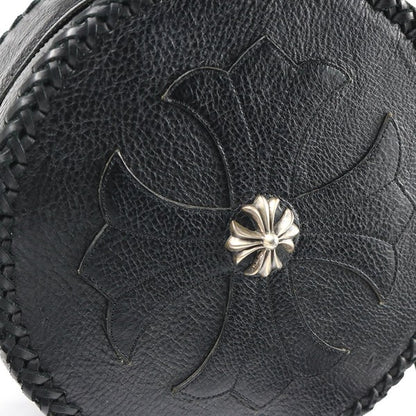 CHROME HEARTS BLUE MOON 2-Way Leather Bag Size ONE SIZE