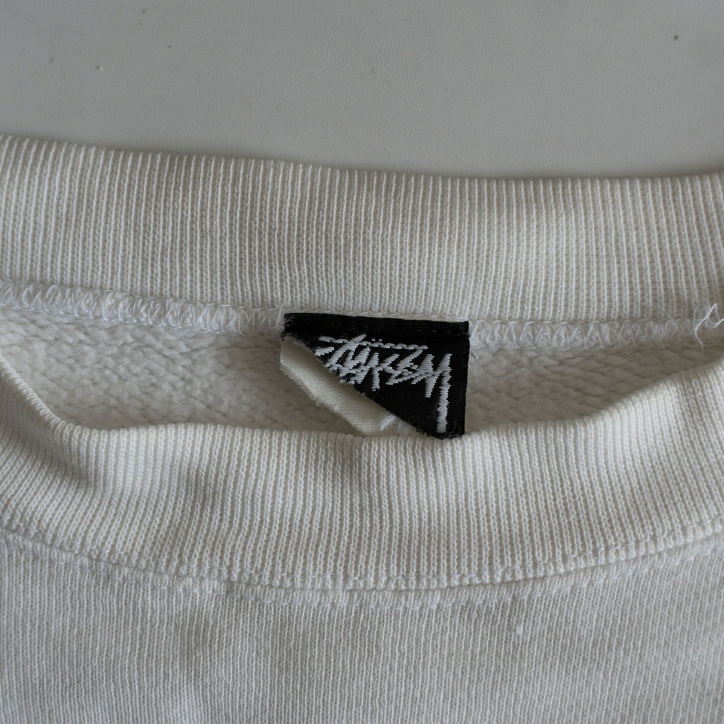 Stussy 80S Double-sided print sweatshirt Size XL