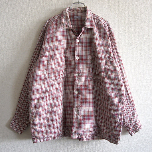Comme des Garcons 90S Plaid Camp Shirt Size XL