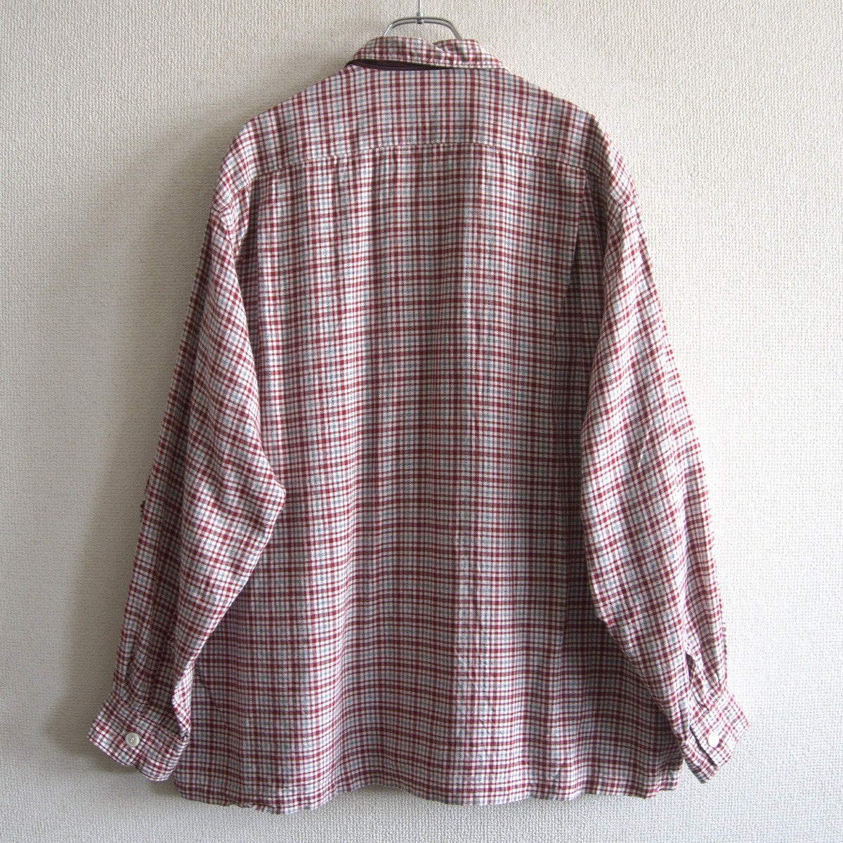 Comme des Garcons 90S Plaid Camp Shirt Size XL
