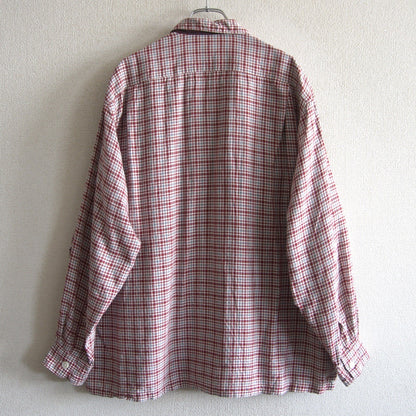 Comme des Garcons 90S Plaid Camp Shirt Size XL