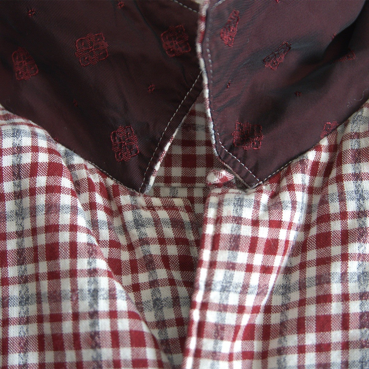 Comme des Garcons 90S Plaid Camp Shirt Size XL