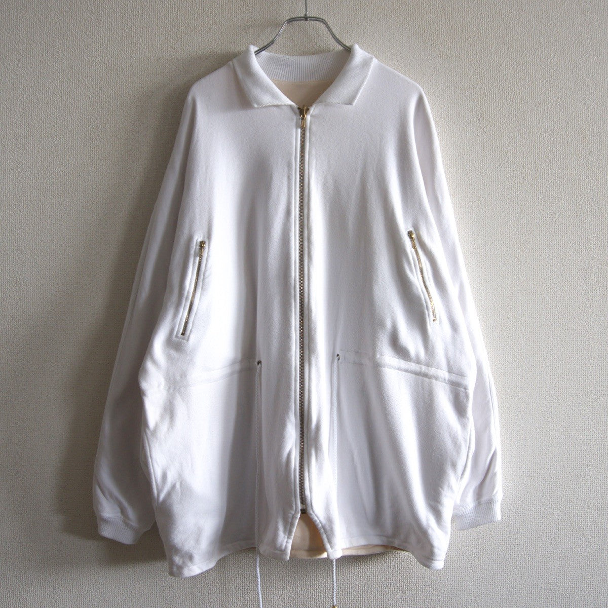 Hermes Reversible Zip-up Jacket Size M