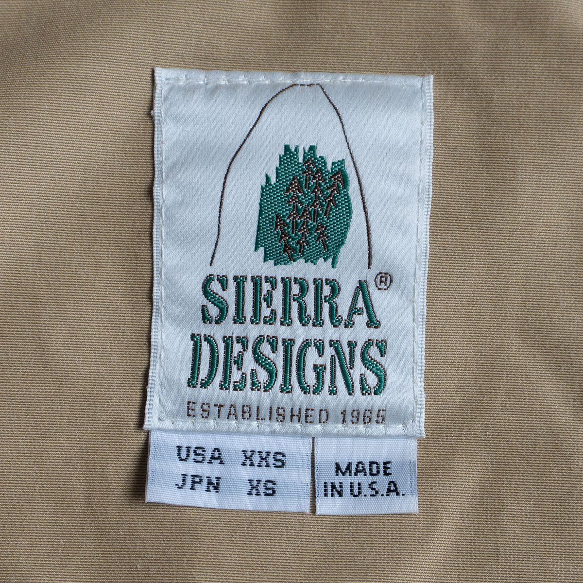 Sierra Designs USA 60/40 Mountain Parka Jacket Brown Size XS
