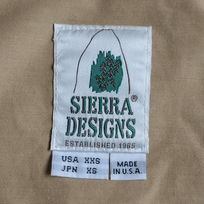 Sierra Designs USA 60/40 Mountain Parka Jacket Brown Size XS