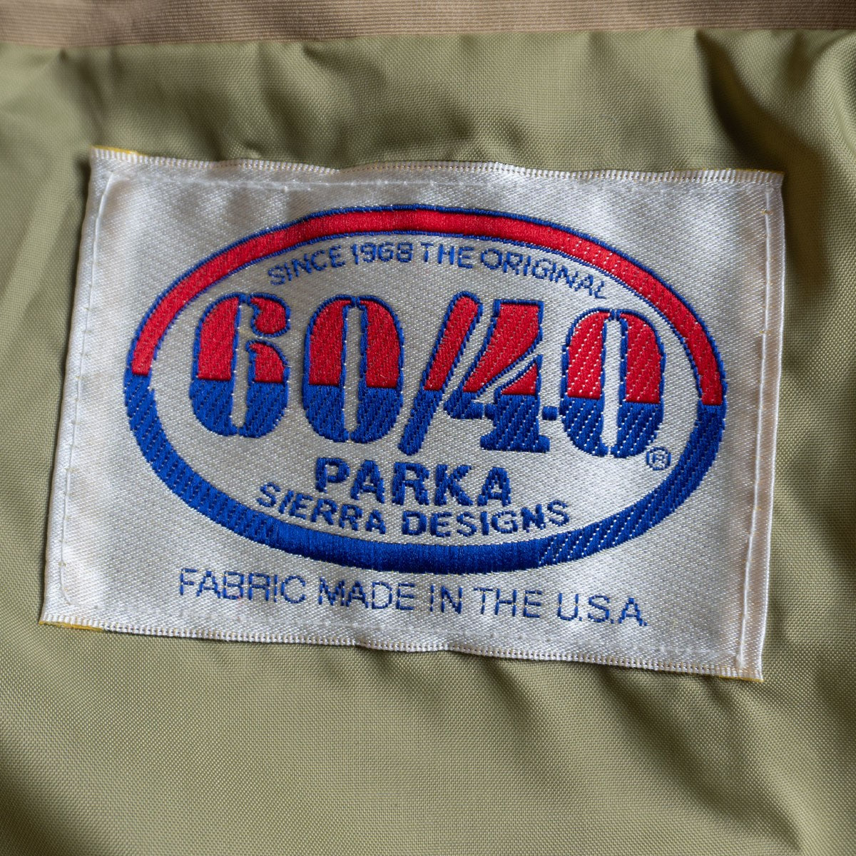 Sierra Designs USA 60/40 Mountain Parka Jacket Brown Size XS