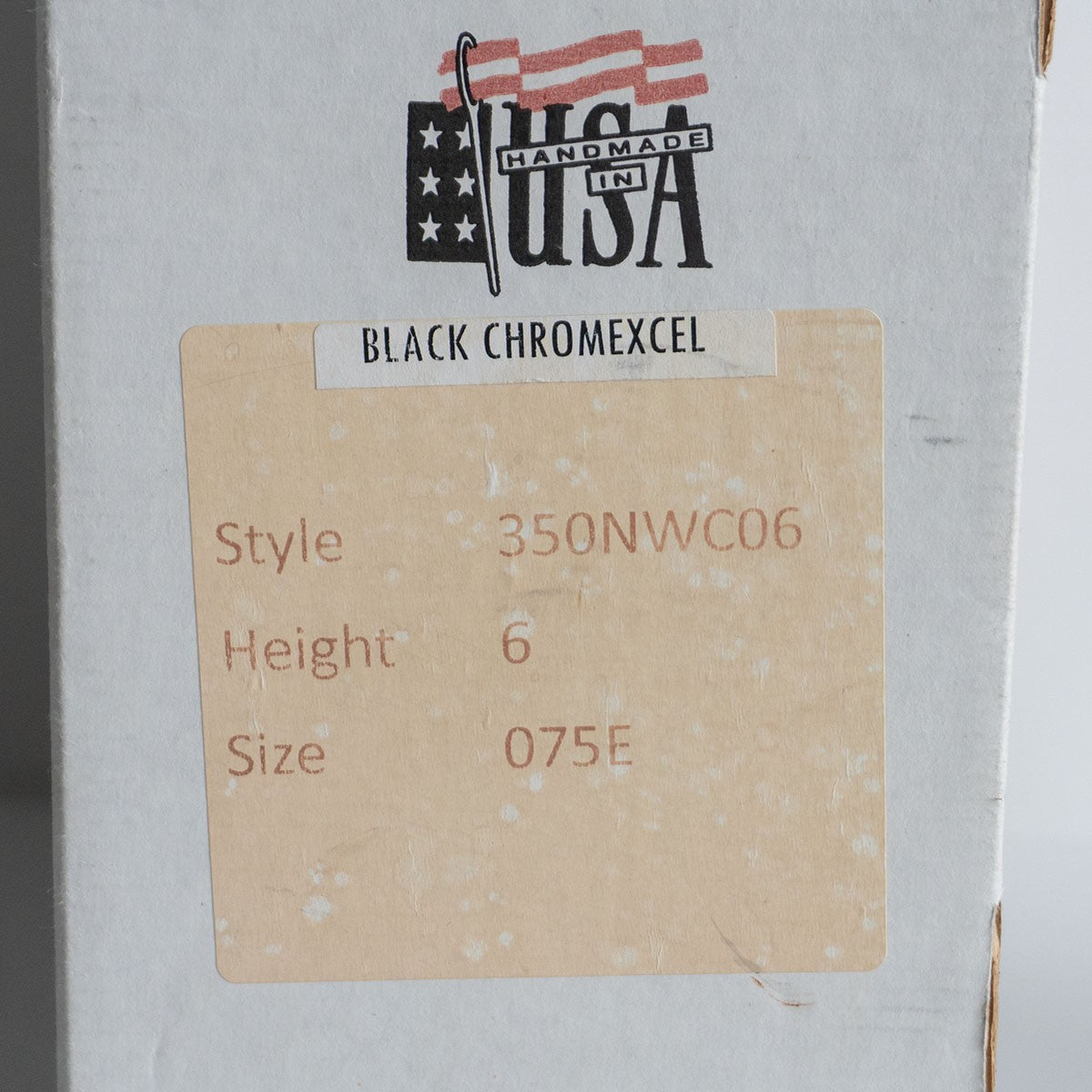 White's Boots NORTH WEST CROME EXCEL Boots Black Size 7
