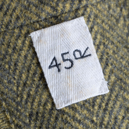 45R Soft Tweed Herringbone Jacket Size M