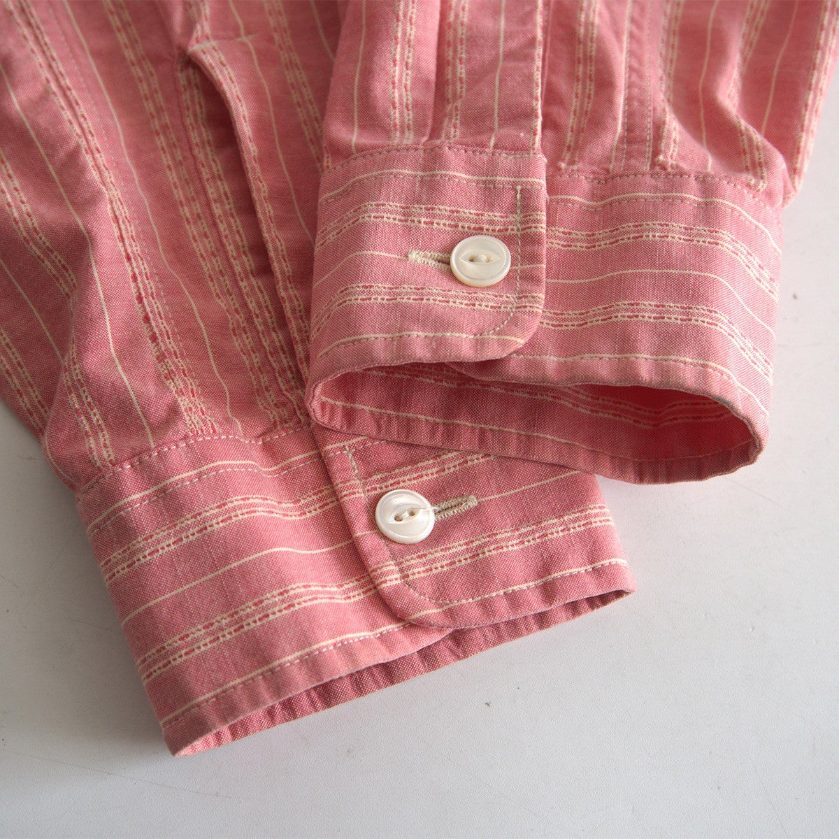RRL Jacquard Stripe Work Shirt Size M
