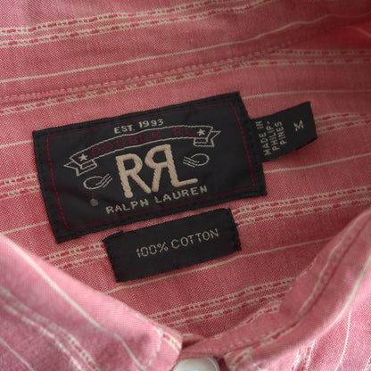 RRL Jacquard Stripe Work Shirt Size M