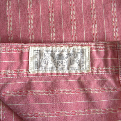 RRL Jacquard Stripe Work Shirt Size M