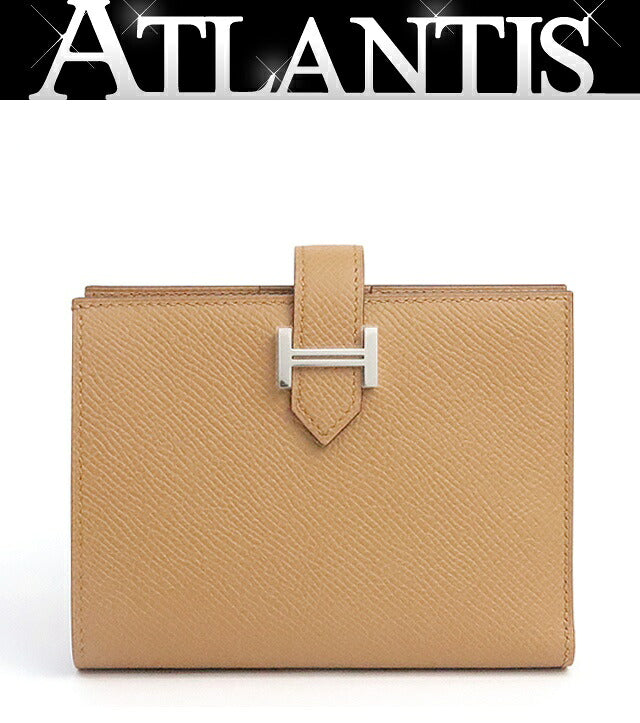 HERMES Bearn Compact Epsom Bi-Fold Wallet Size ONE SIZE