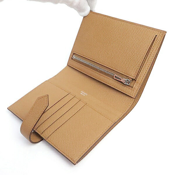 HERMES Bearn Compact Epsom Bi-Fold Wallet Size ONE SIZE