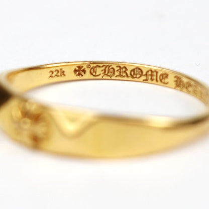 CHROME HEARTS 22K Bubblegum Pyramid Ring Gold Size ONE SIZE