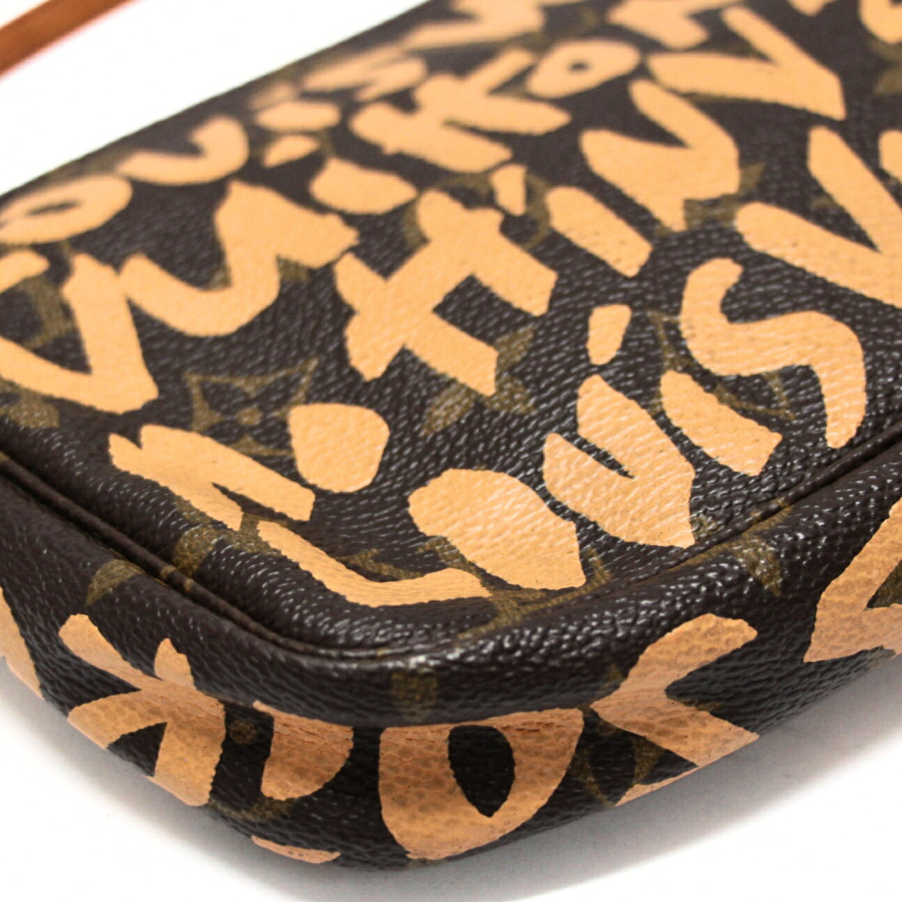 Louis Vuitton Monogram Graffiti Pochette Bag Size ONE SIZE