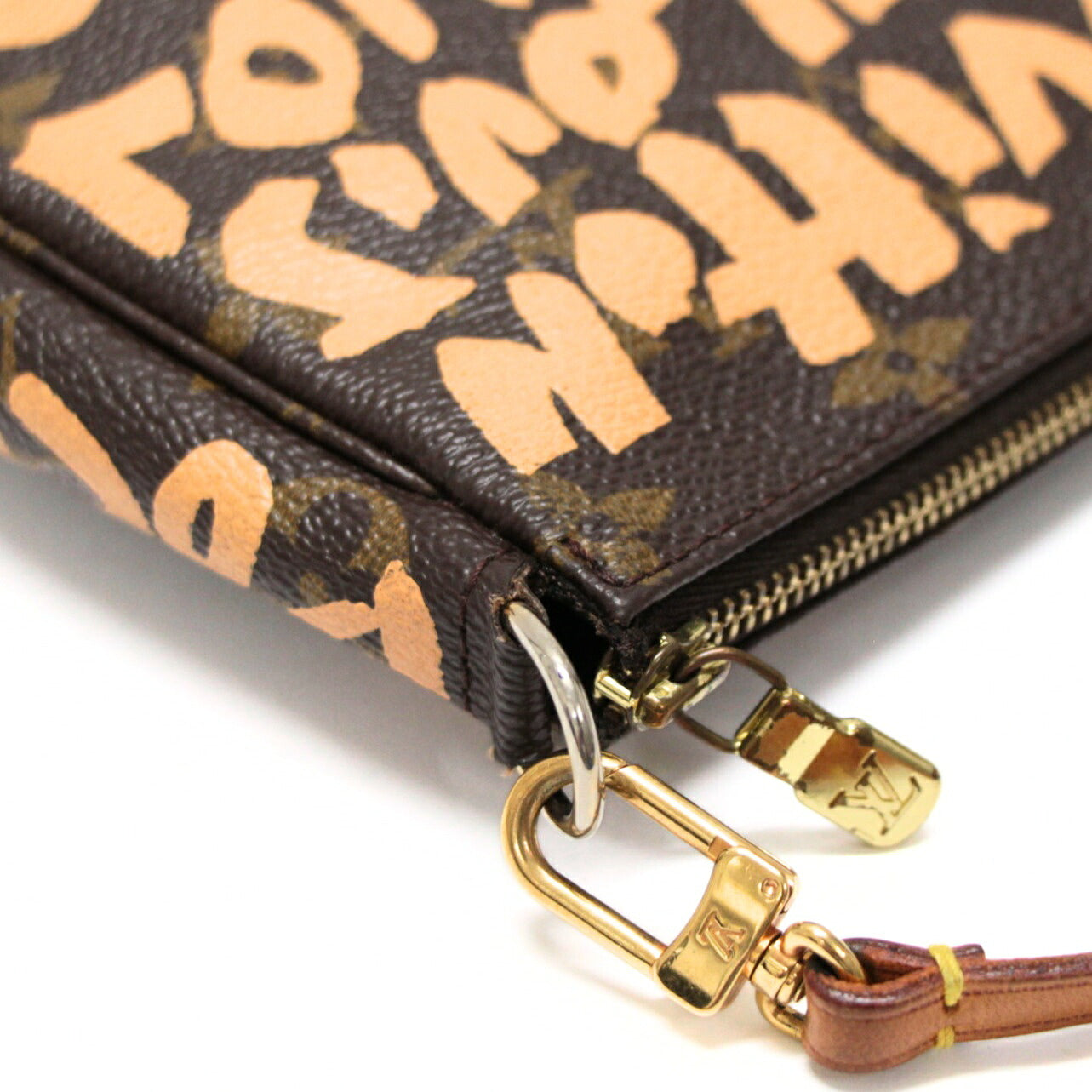 Louis Vuitton Monogram Graffiti Pochette Bag Size ONE SIZE