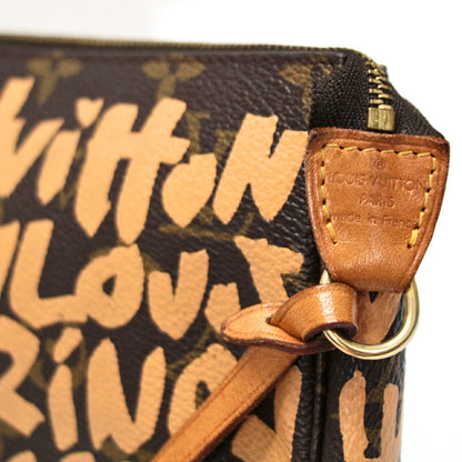 Louis Vuitton Monogram Graffiti Pochette Bag Size ONE SIZE