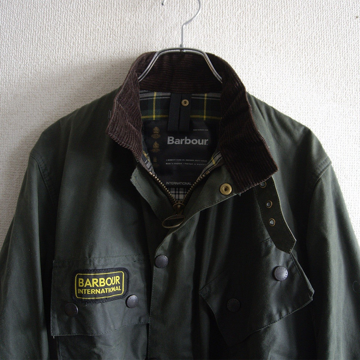 Barbour International Jacket Green Size 34