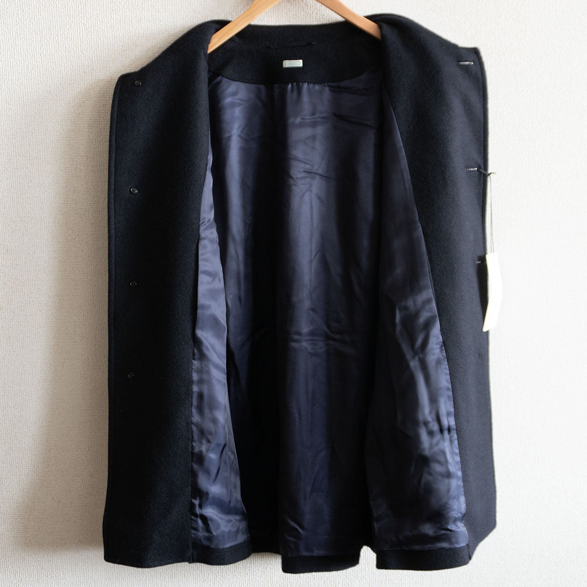 A.PRESSE Cashmere Light Flannel Jacket Blue Size 3