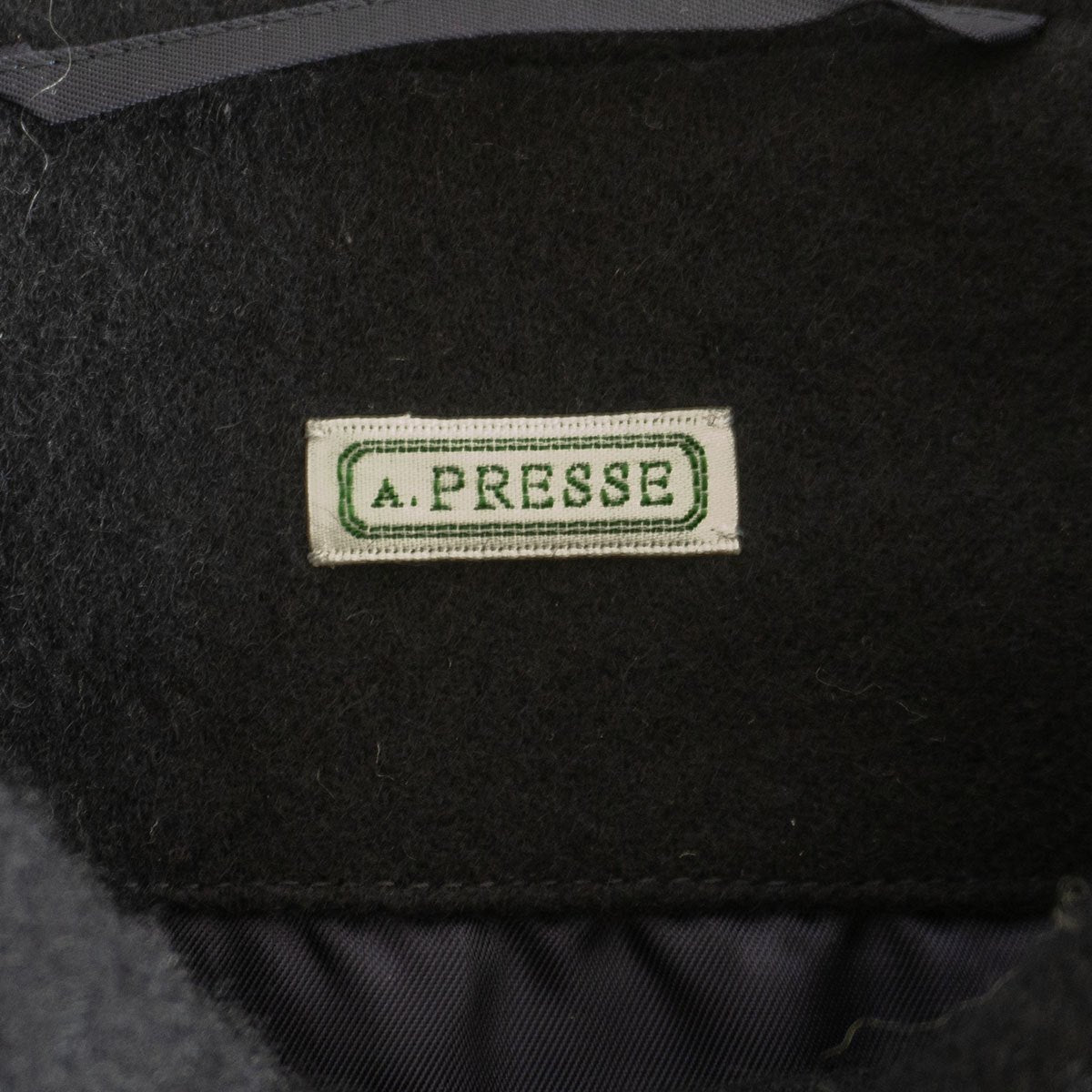 A.PRESSE Cashmere Light Flannel Jacket Blue Size 3