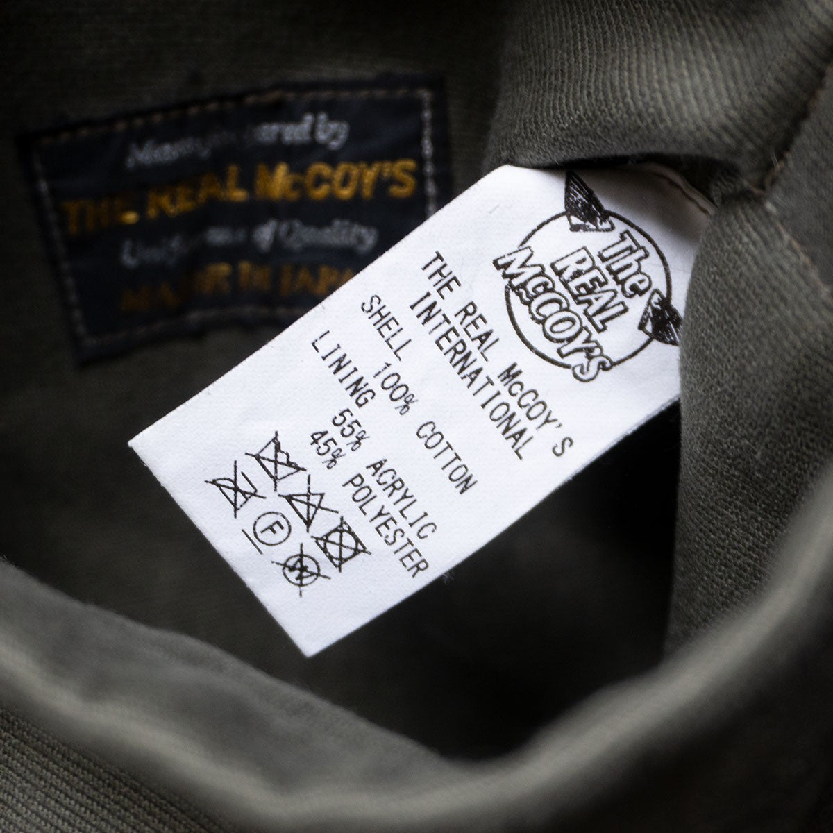 The Real McCoy's US NAVY A-2 DECK JACKET Size L