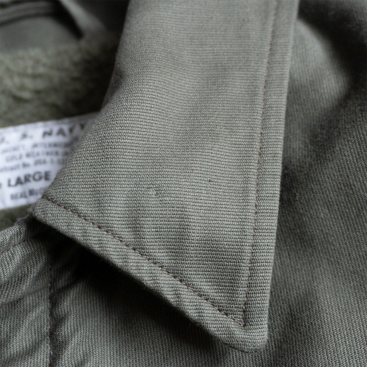 The Real McCoy's US NAVY A-2 DECK JACKET Size L