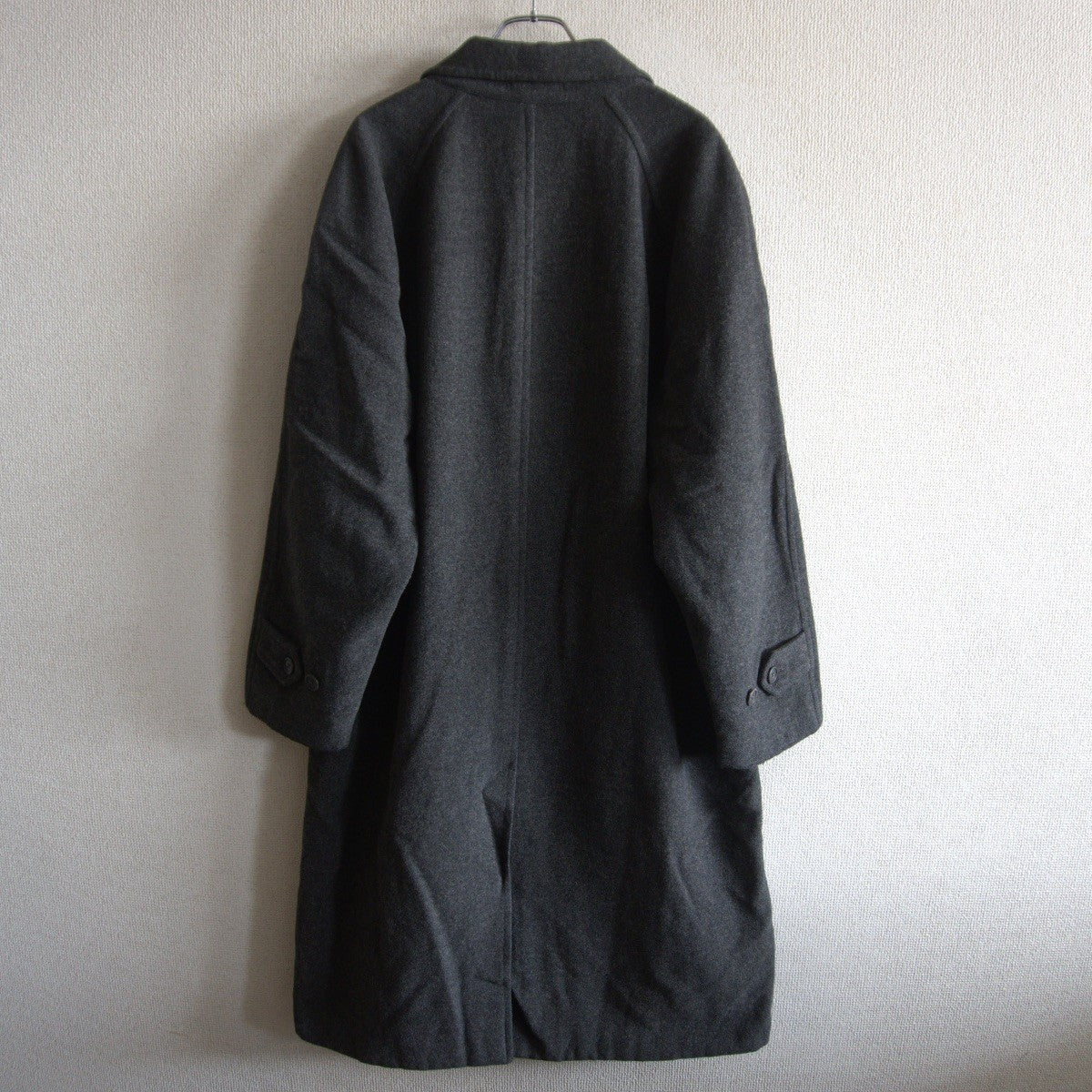 J.Crew 90S Long Wool Balmacaan Coat Size M