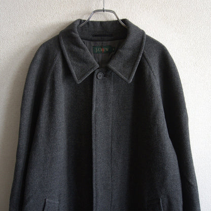 J.Crew 90S Long Wool Balmacaan Coat Size M