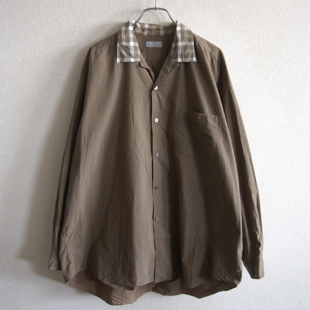 Comme des Garcons 80S Open Check Shirt Size XL