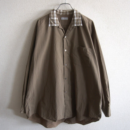 Comme des Garcons 80S Open Check Shirt Size XL