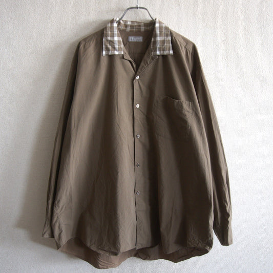 Comme des Garcons 80S Open Check Shirt Size XL