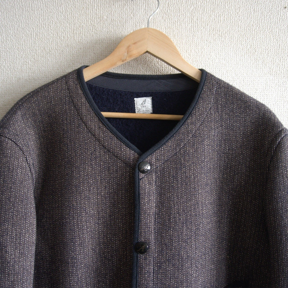 ANATOMICA BEACH CLOTH CARDIGAN Jacket Size 40