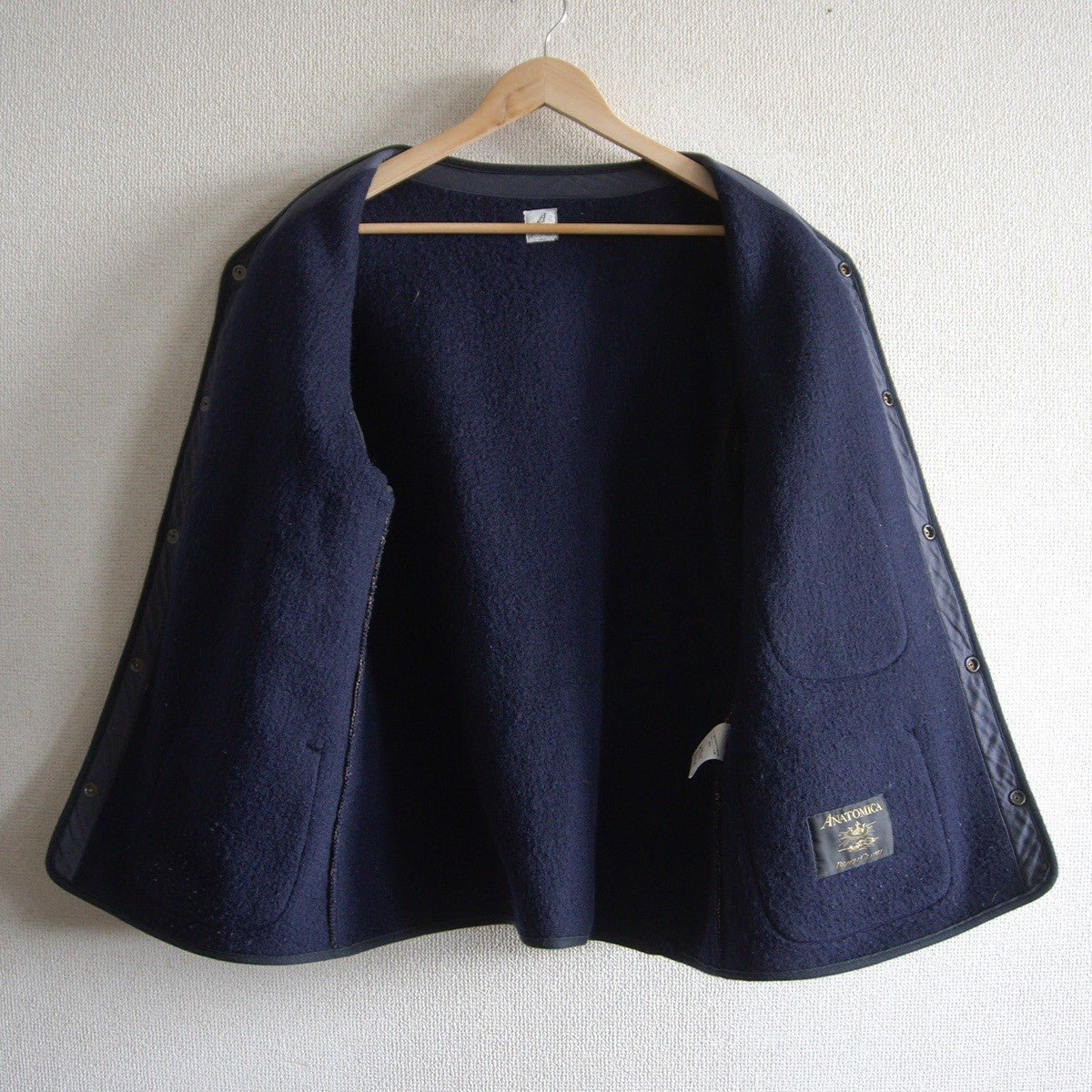 ANATOMICA BEACH CLOTH CARDIGAN Jacket Size 40