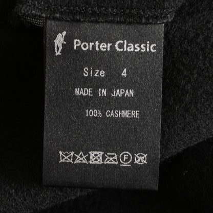 Porter Classic Cashmere relaxed pants Black Size 4