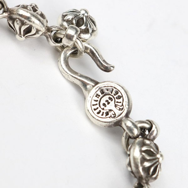 CHROME HEARTS Cross Ball #1 Bracelet Silver Size ONE SIZE