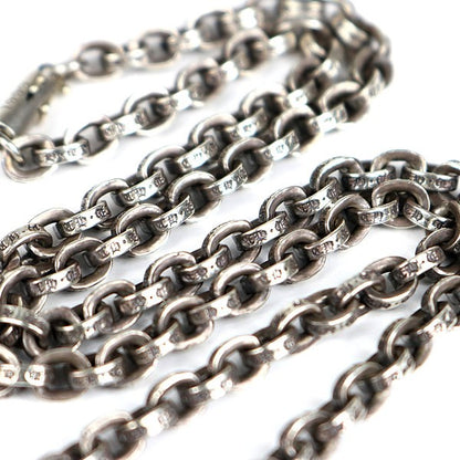 CHROME HEARTS Paper Chain 18 Inch 925 Necklace Size ONE SIZE